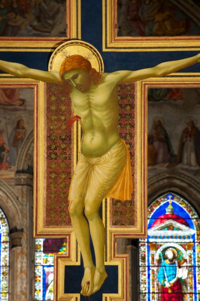 Detail of the Crucifixion, c.1288-89 by Giotto di Bondone